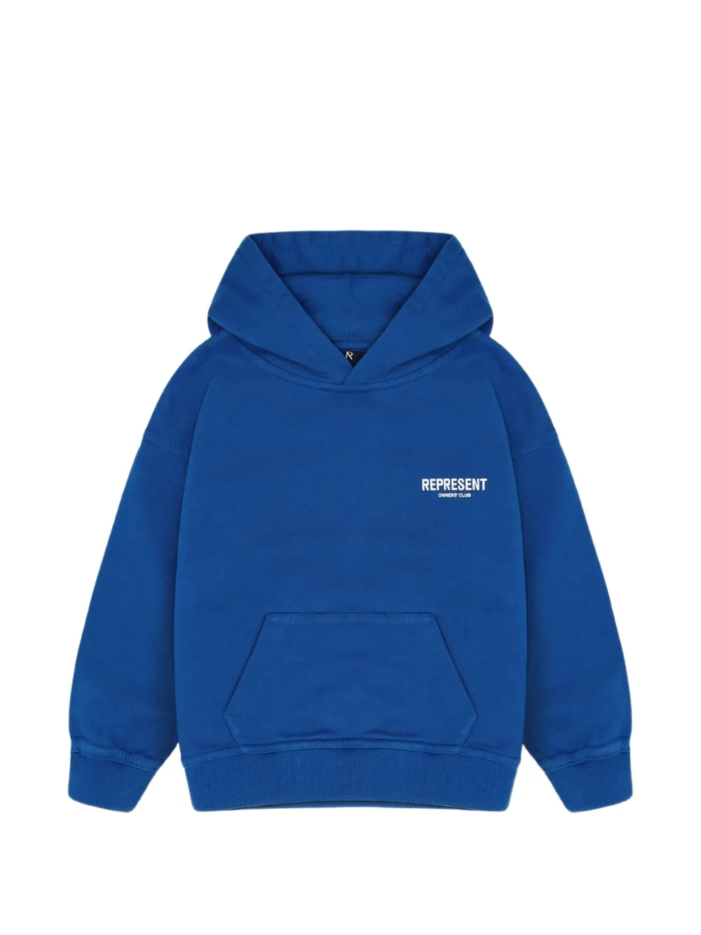 Represent Owners' Club logo-print hoodie - Blu