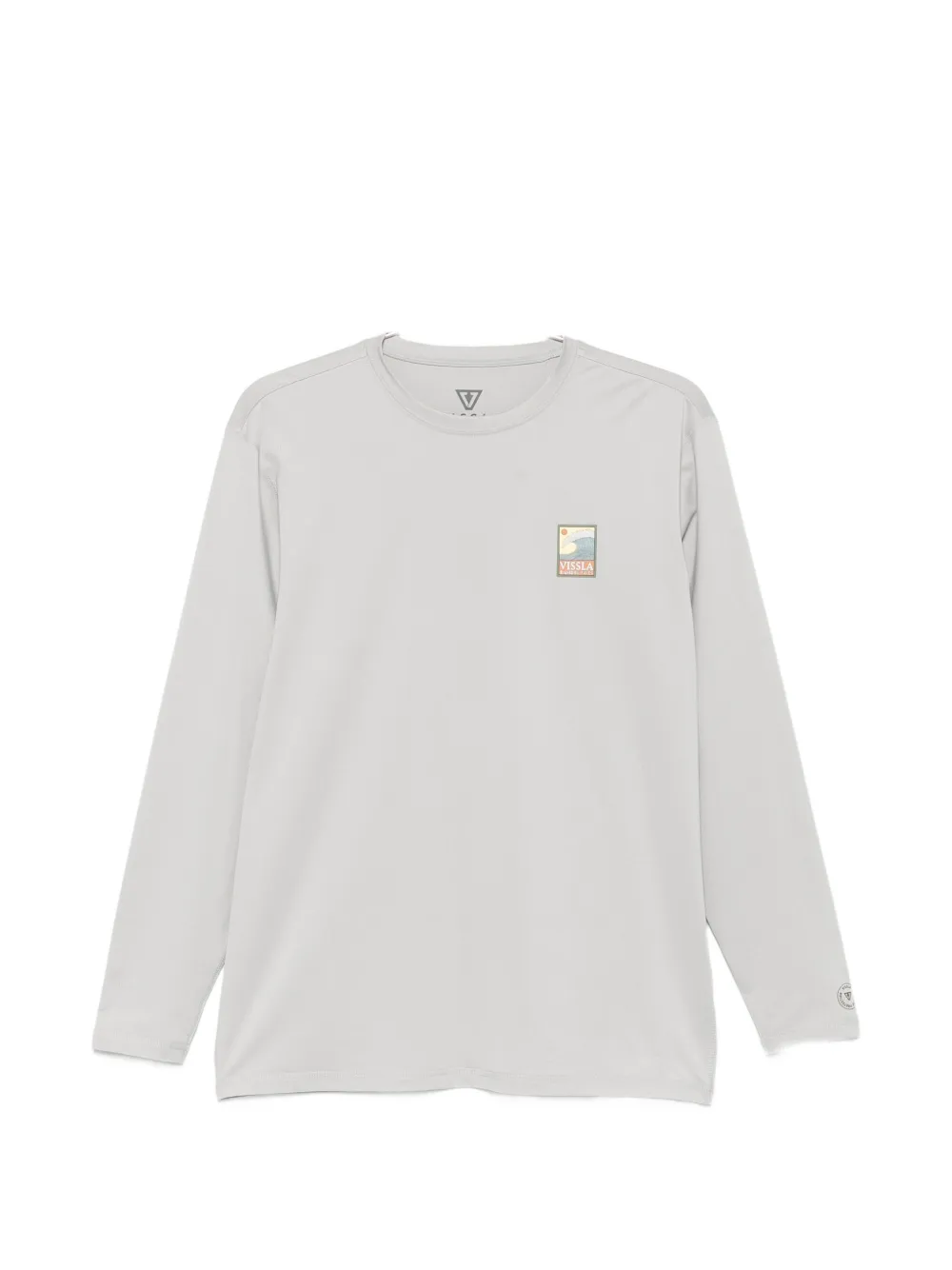 VISSLA graphic-print T-shirt - Grau
