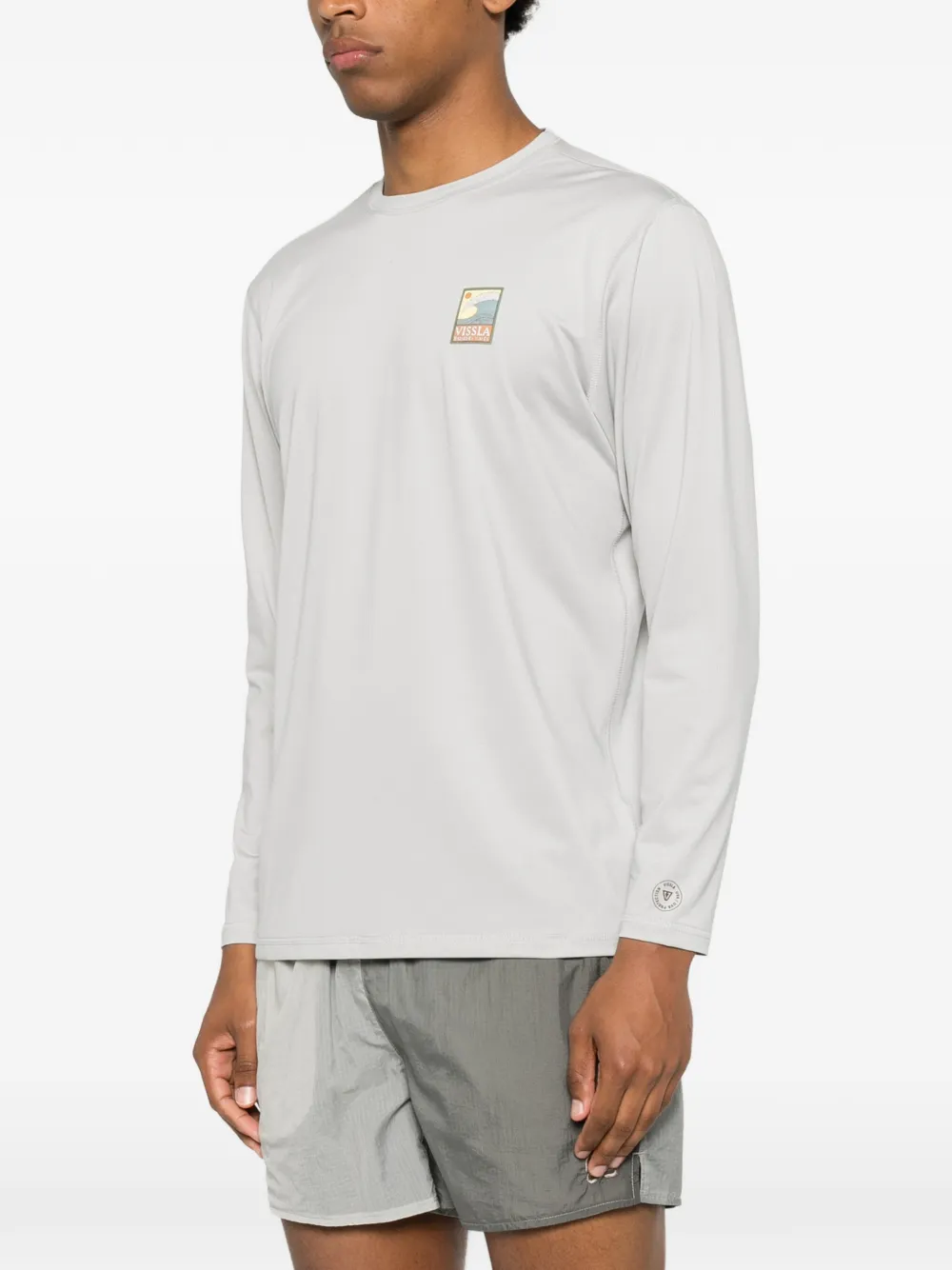  Vissla Graphic-print T-shirt - Gris 