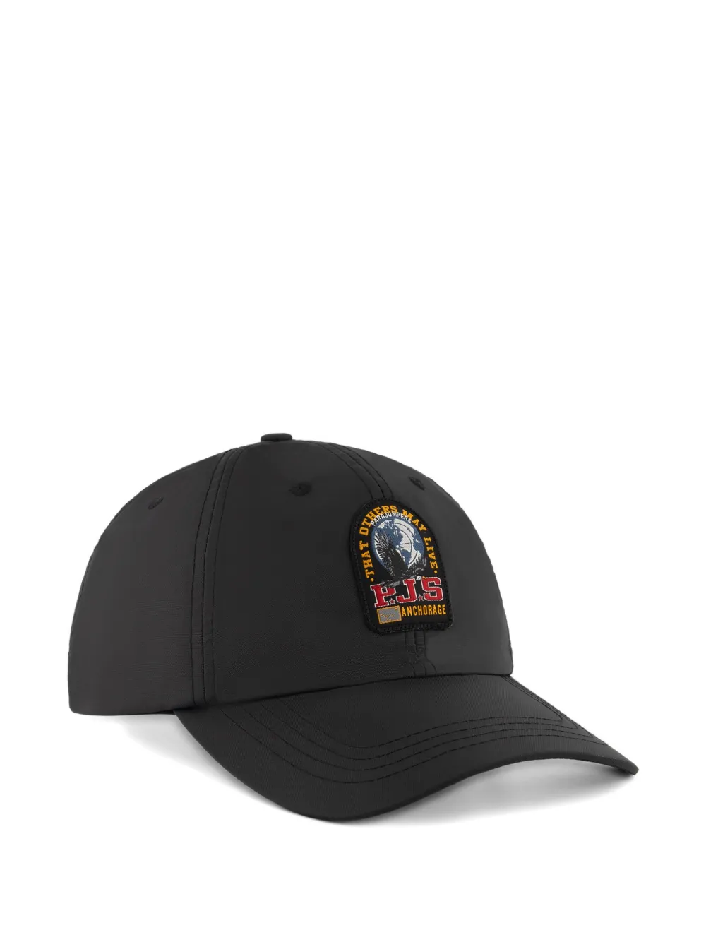 Parajumpers logo-patch cap | Black | Image 1