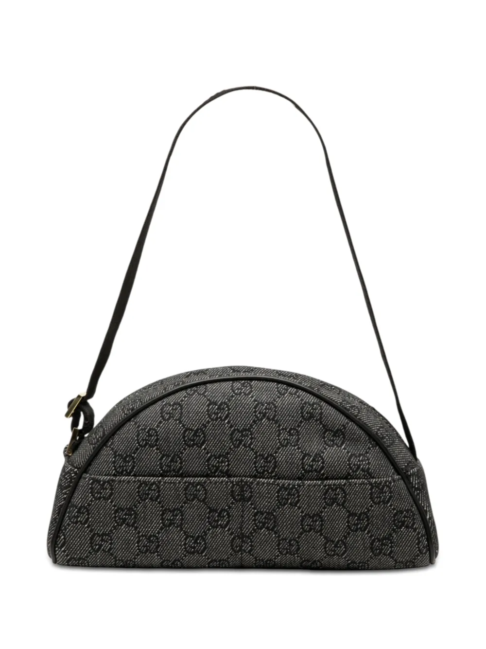Gucci Pre-Owned 2000-2015 GG Denim shoulder bag - Grigio