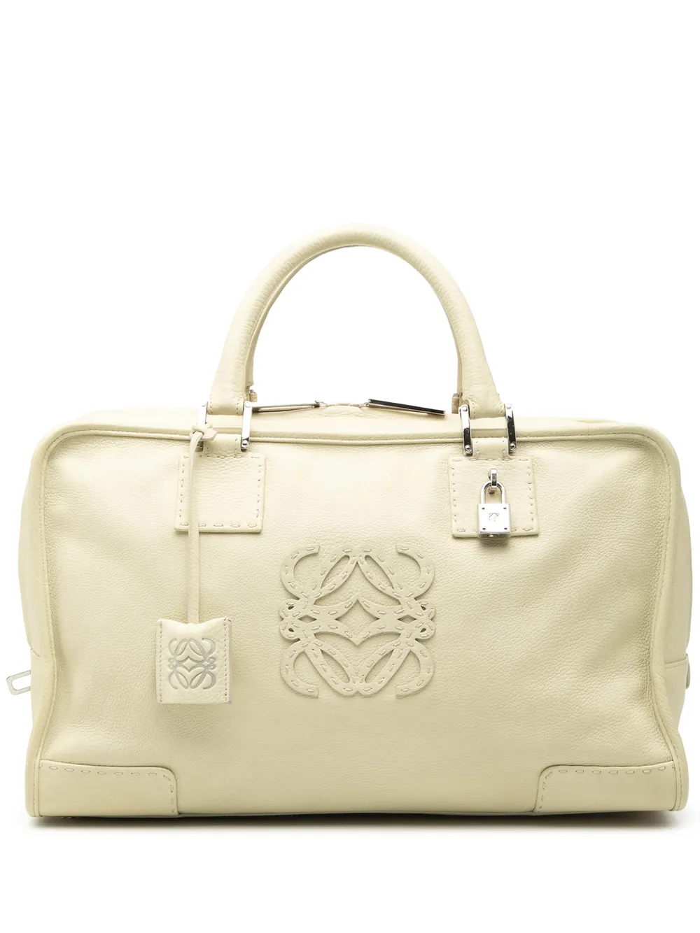 Loewe Pre-Owned 2005 Amazona Handtasche 36cm - Weiß