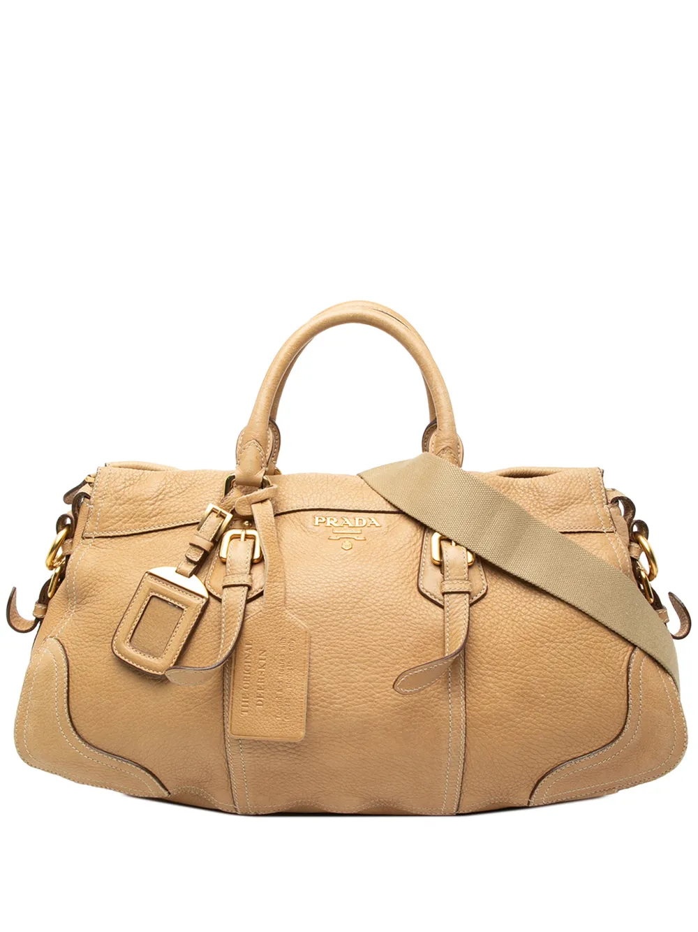 Prada Pre-Owned 2000-2013 Cervo Antik Shopping satchel - Toni neutri