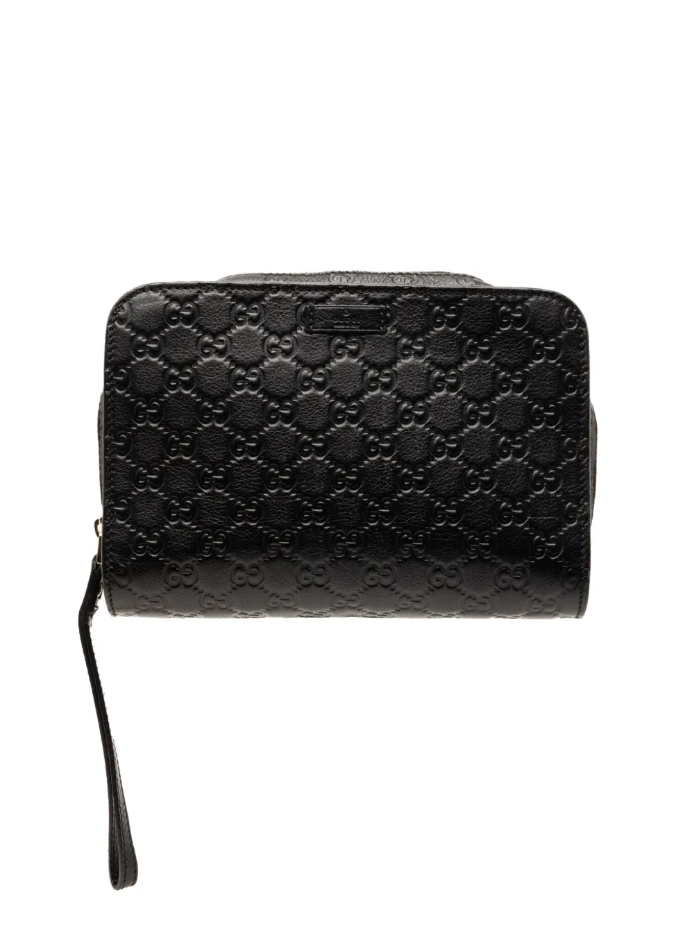 Gucci Pre-Owned 2000-2015 Guccissima clutch bag - Nero
