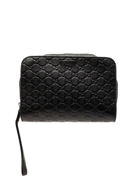 Gucci Pre-Owned 2000-2015 Guccissima clutch bag