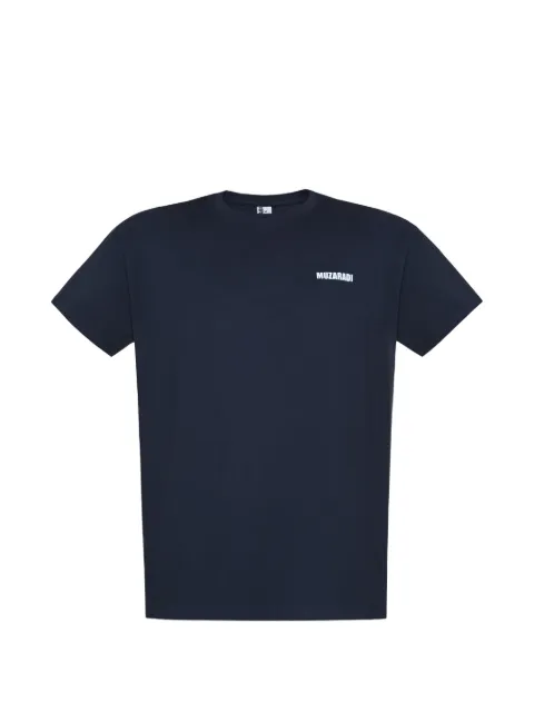 MUZARADI logo-print graphic-back T-shirt