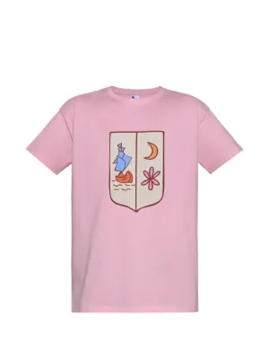 BABY MILO® STORE BY *A BATHING APE® graphic-print T-shirt | Pink