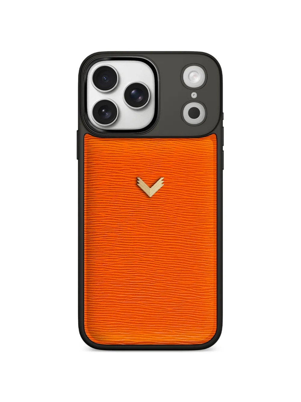 VELANTE iPhone 17 Pro Max grained-leather phone case