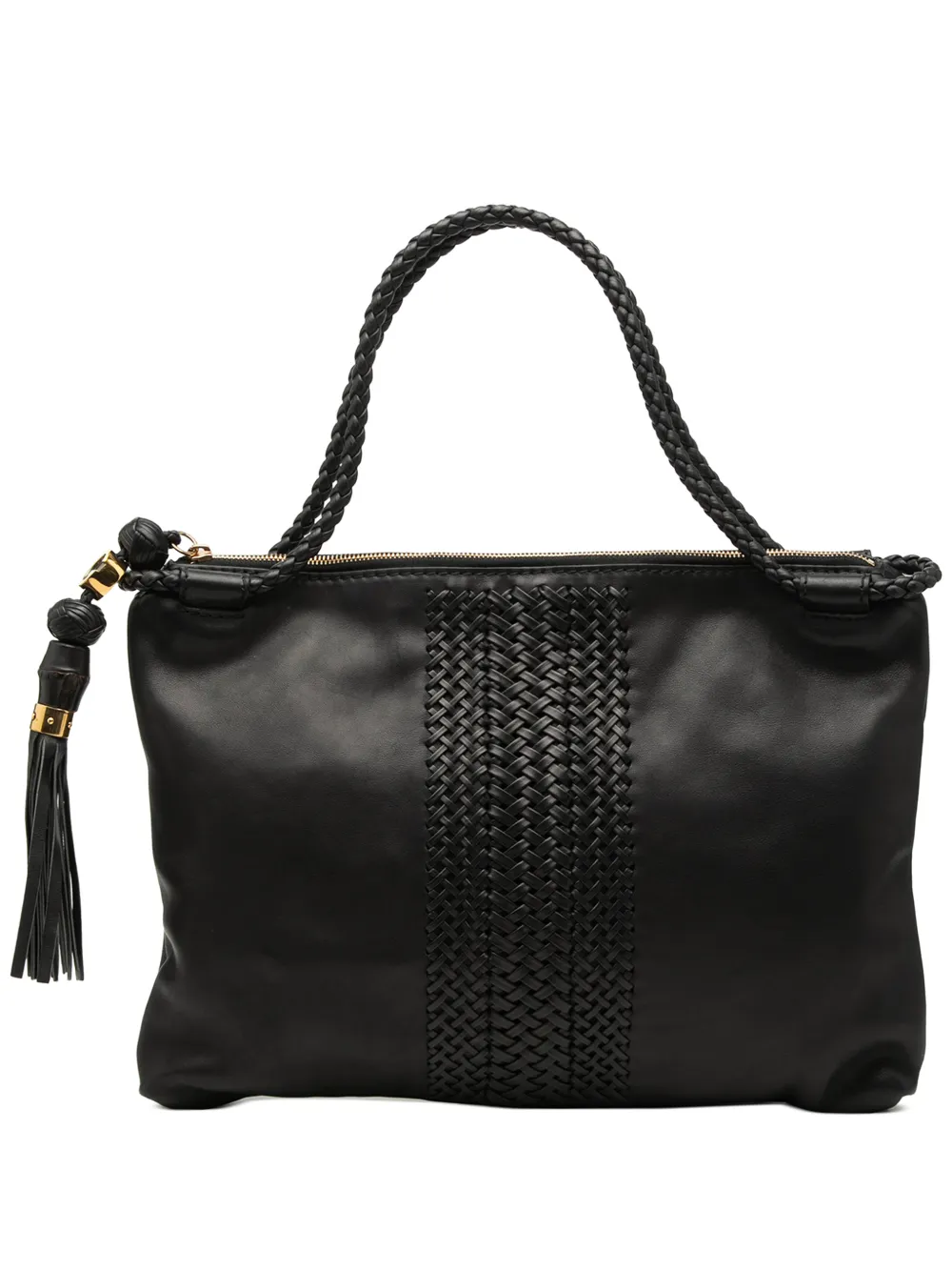 Gucci Pre-Owned 2000-2015 Leather Handmade tote bag - Schwarz