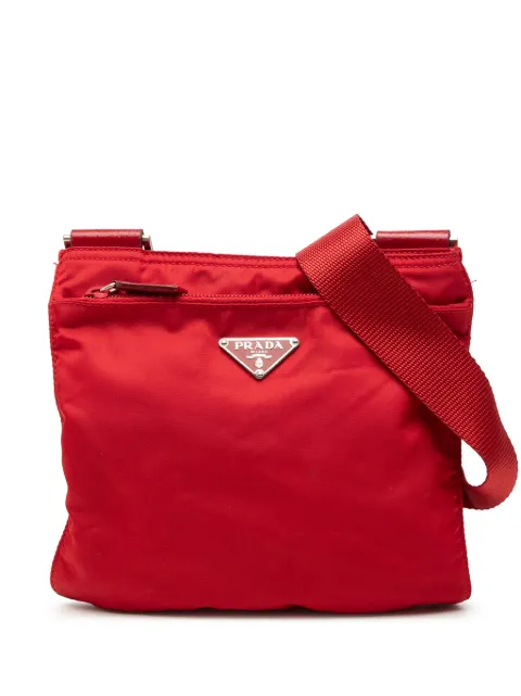 Prada Pre-Owned 2013-2026 Tessuto Zip Top crossbody bag