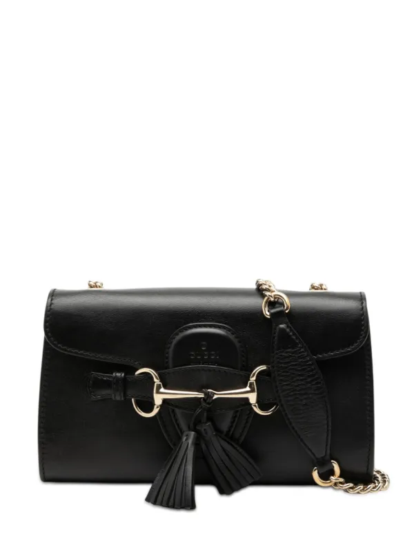 Gucci Pre-Owned 2000-2015 スモール レザー エミリー ショルダー