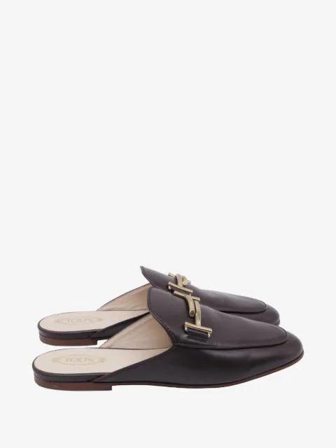 Tod's Vintage mules Double T
