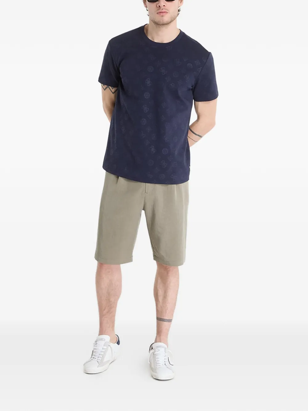 GUESS USA T-shirt Blauw