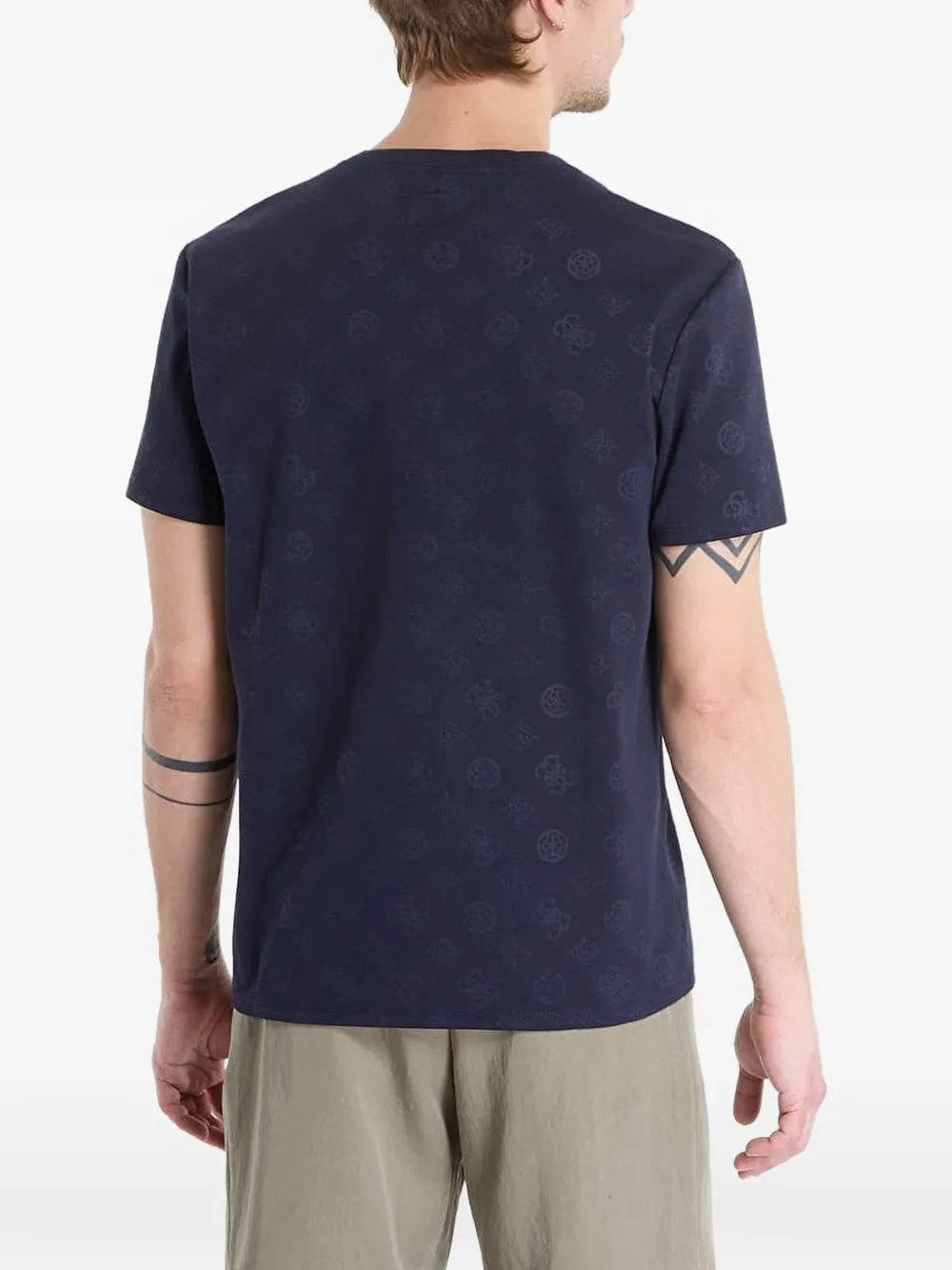 GUESS USA T-shirt Blauw