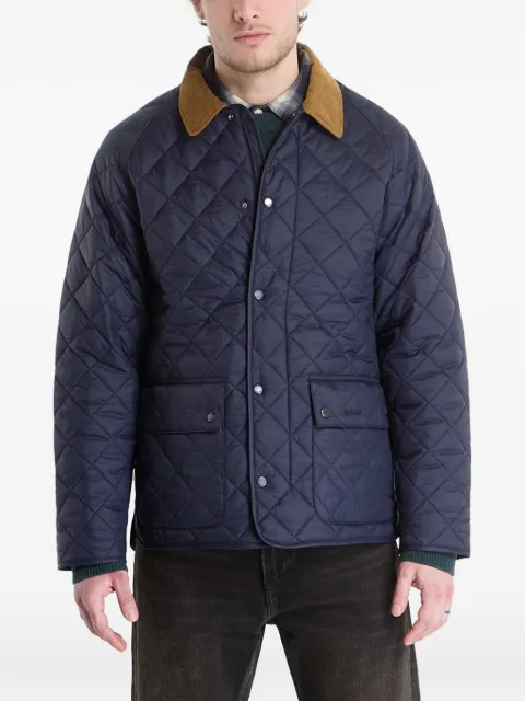 Barbour City Bedale quilted corduroy-collar jacket