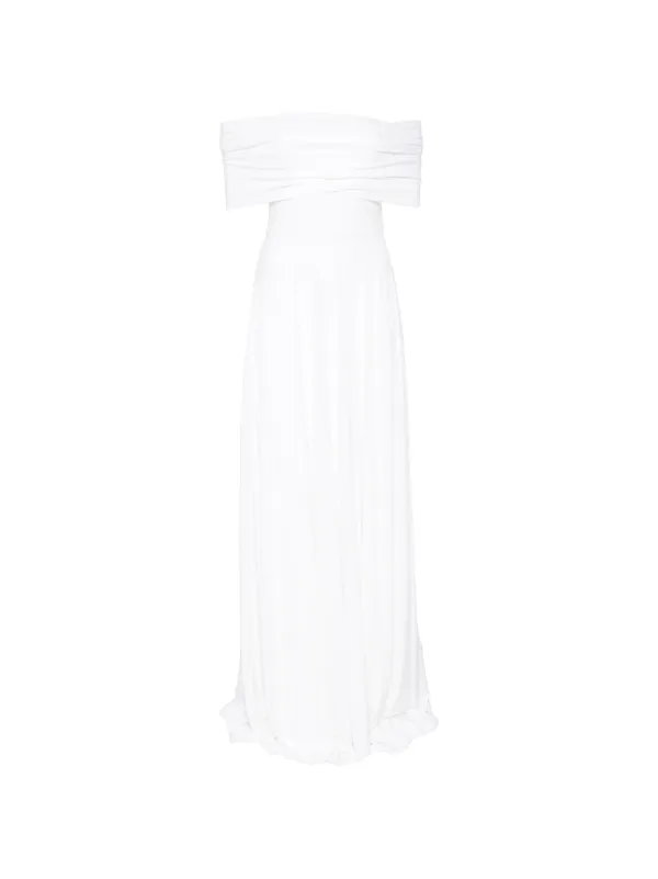 norma kamali white dress Women's Sleeveless Long Swing Dress, Clear/White, S at Amazon Women's Clothing store chlorine bleach as needed Norma Kamali Maria Mini Dress