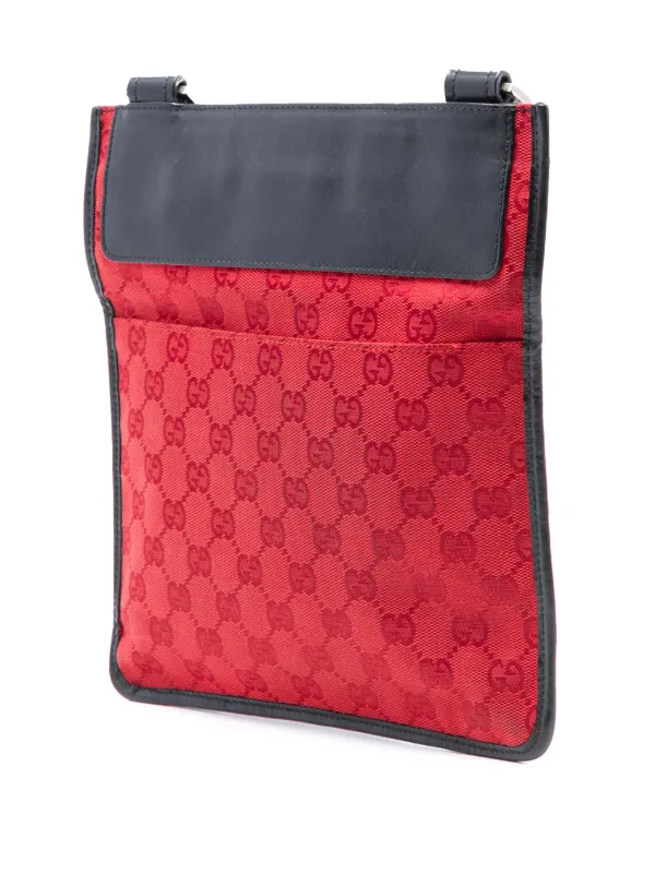 Gucci Pre-Owned 2000-2015 GGキャンバス ショルダーバッグ | レッド 