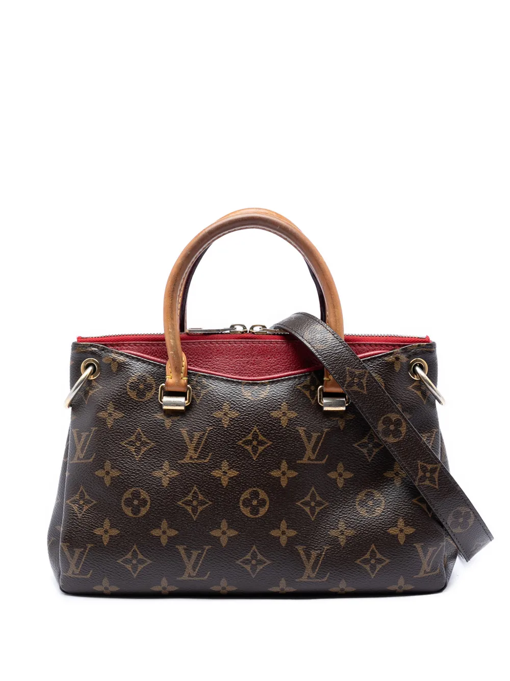 Louis Vuitton Pre-Owned 2014 Monogram Pallas BB satchel - Braun