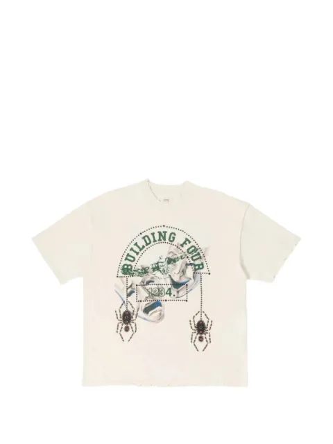 BLDG4 embellished T-shirt