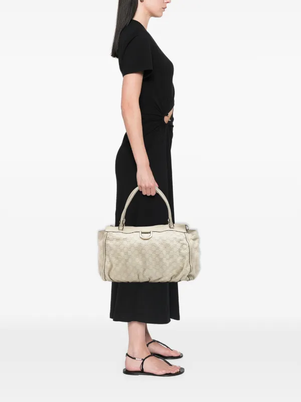Gucci Pre-Owned 2016-2026 グッチシマ アビー Dリング トートバッグ