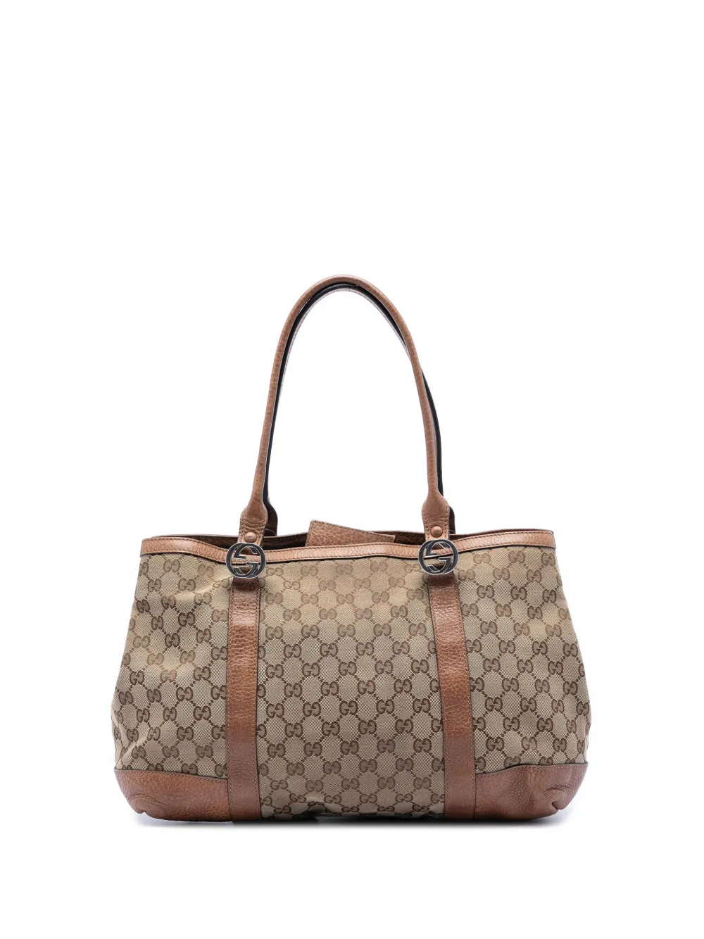 Gucci Pre-Owned 2016-2026 GG Canvas Miss GG tote bag - Nude