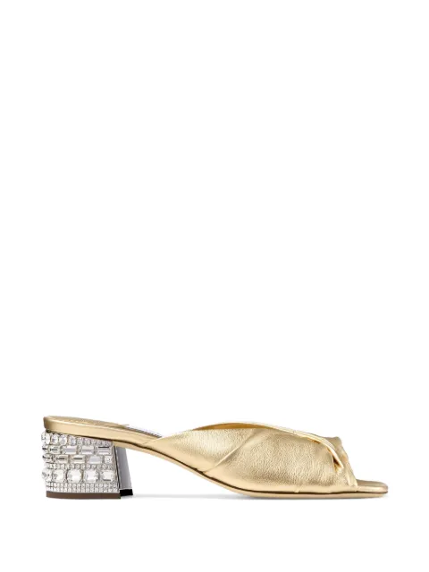 Jimmy Choo — Mala crystal-embellished sandals
