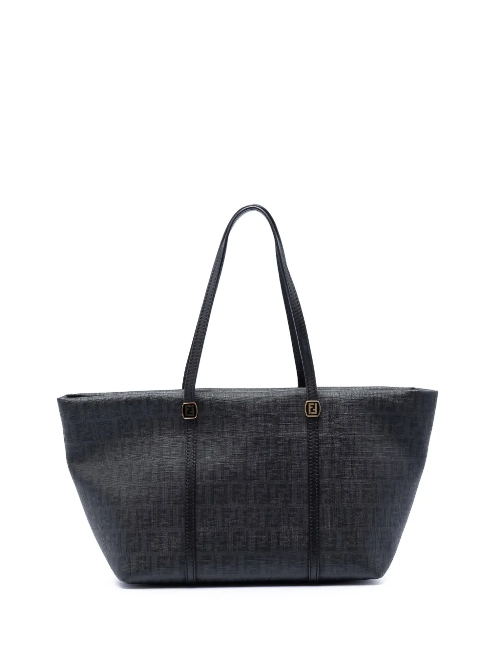 Fendi Pre-Owned 2010-2026 Zucchino Coated Canvas tote bag - Grigio