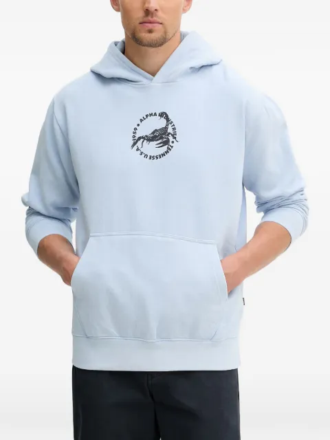 Alpha Industries scorpion-print hoodie