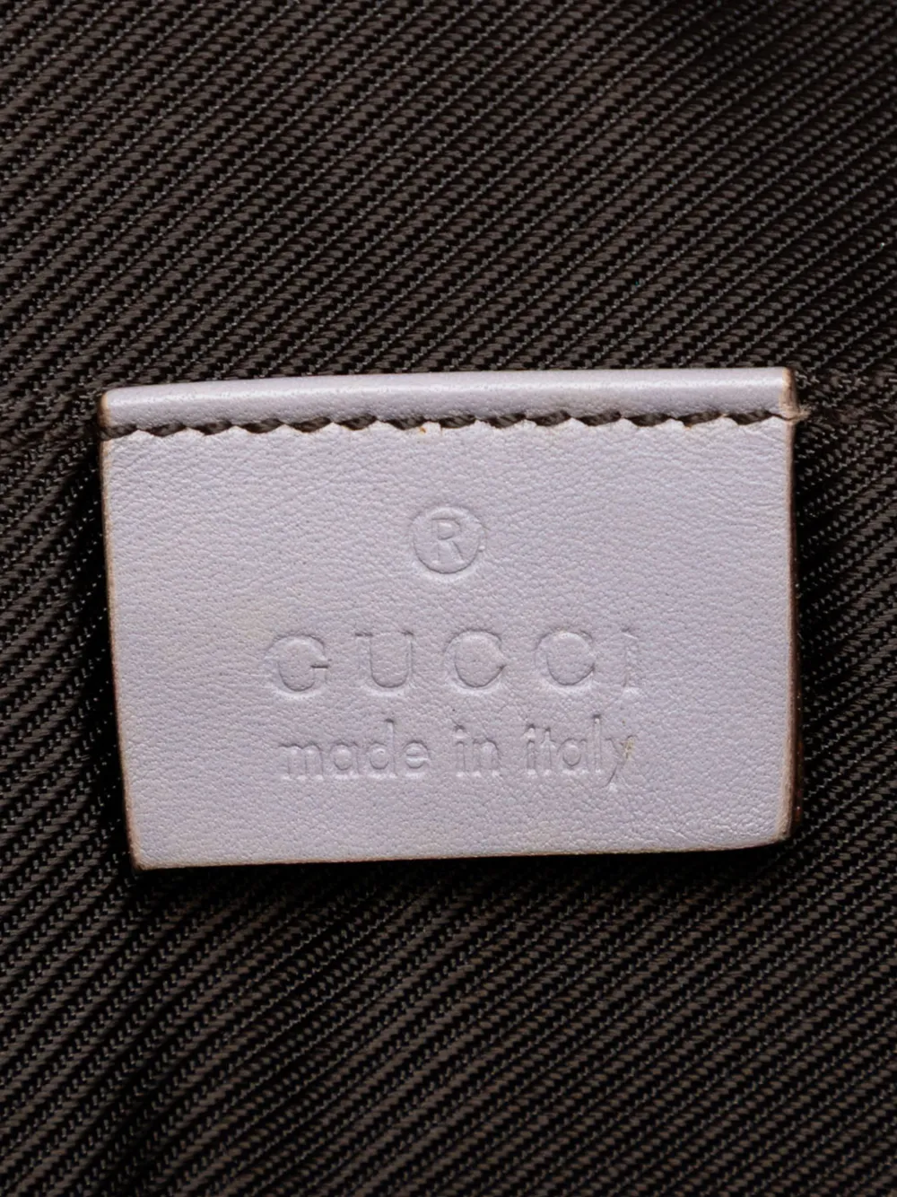 Gucci Pre-Owned 2000-2015 GG Canvas Shoulder Bag | Purple