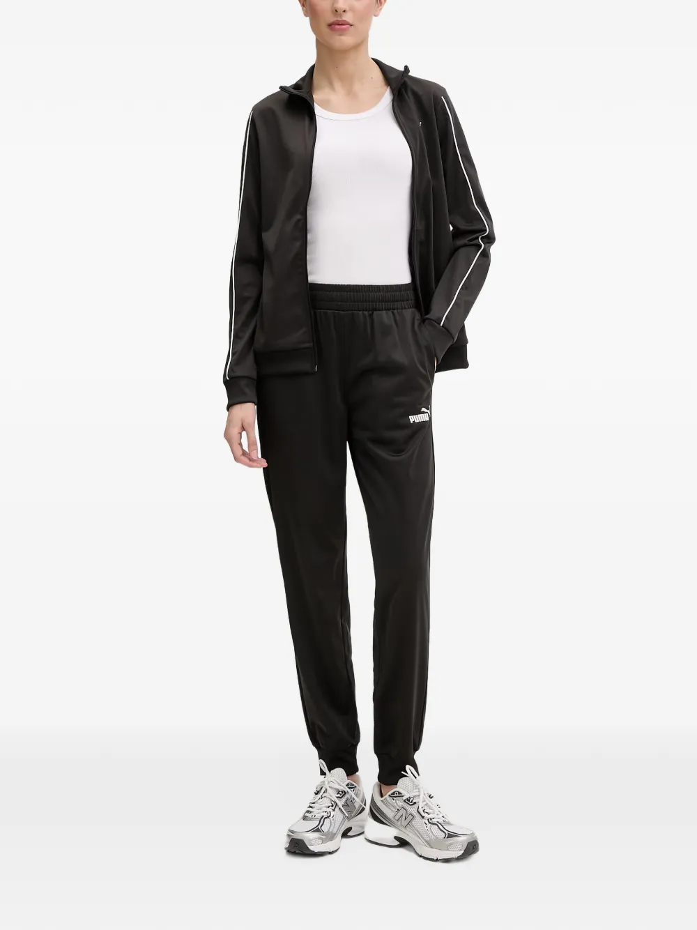 PUMA logo-print tracksuit set - Nero