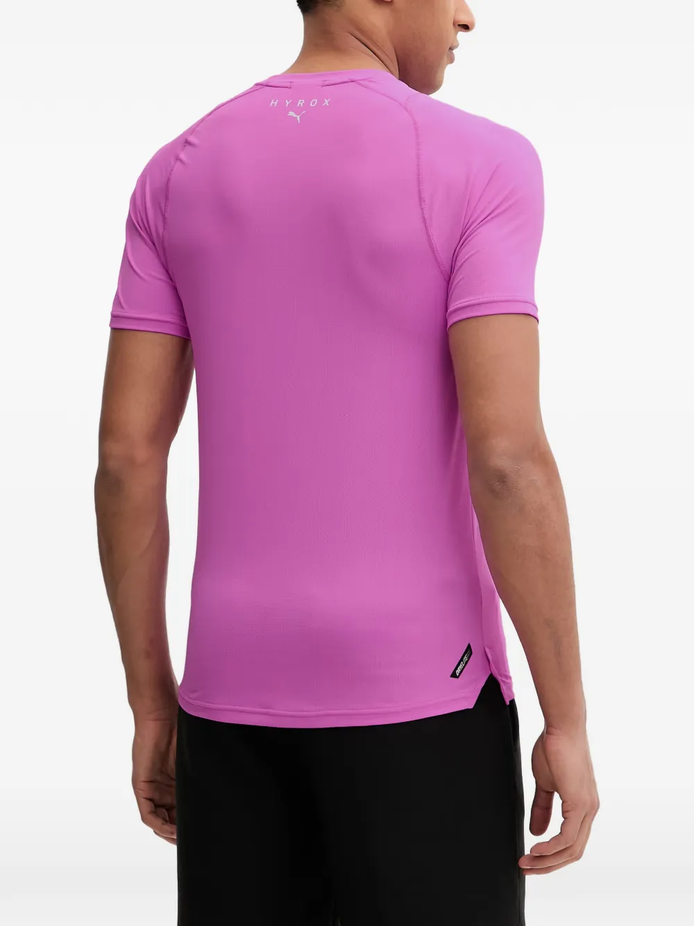 PUMA x Hyrox Dryelite logo-print T-shirt Roze