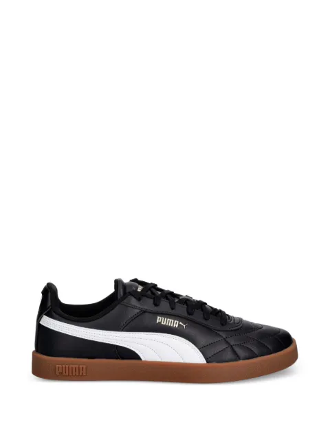 PUMA Club II Indoor quilted-effect logo-print sneakers