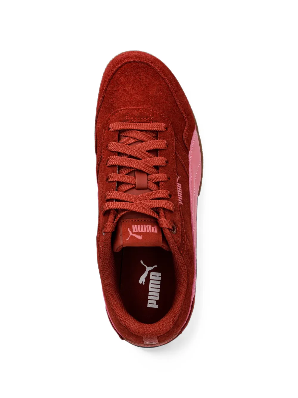 PUMA Bella Donna suede low-top sneakers Rood