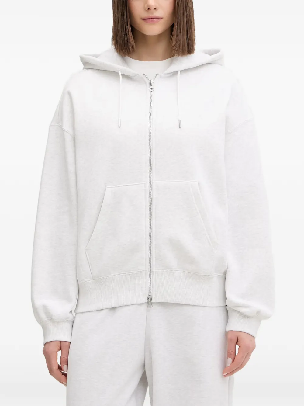 PUMA Hoodie met trekkoord Grijs