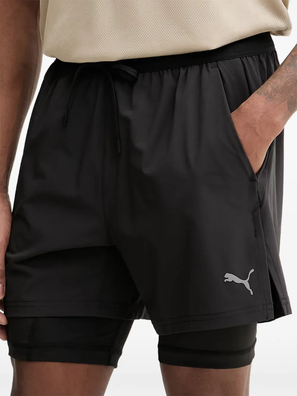 PUMA PWRMODE shorts Zwart