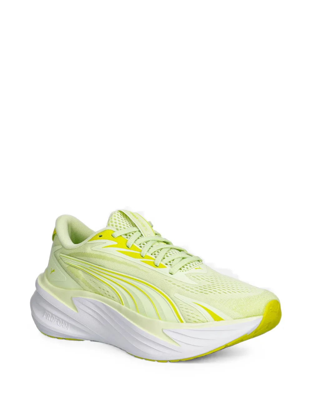 PUMA Maxima Pro Running round-toe low-top sneakers Groen