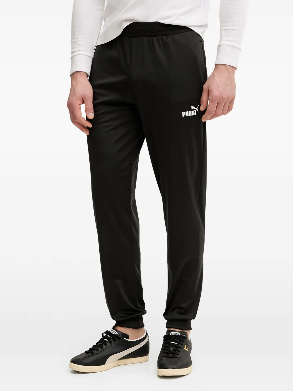 PUMA Trainingspak met logoprint Zwart