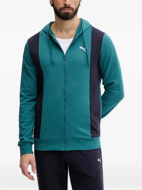 PUMA sudadera con capucha y diseño colour block