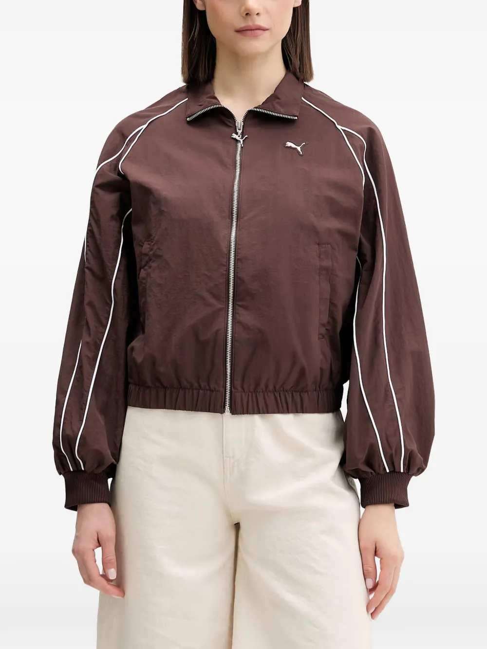 PUMA T7 balloon jacket - Braun