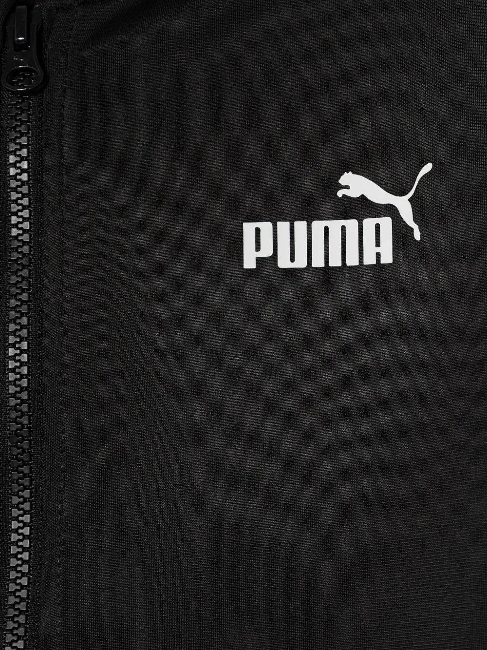 Puma Kids Trainingspak met logoprint Zwart