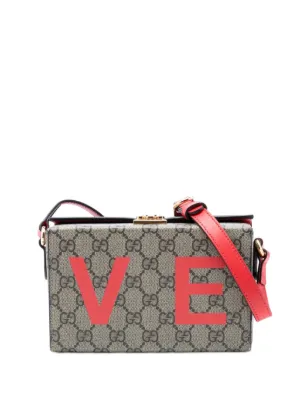 GUCCI クーリエ　GGスプリーム　ベルトバッグ Gucci Pre-Owned 2016-2025 GGスプリーム クーリエ ベルトバッグ