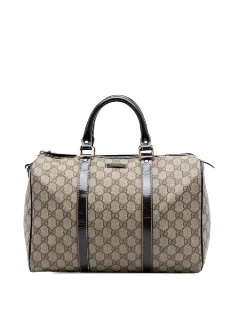 Gucci Pre-Owned 2016-2026 Medium GG Supreme Joy boston bag