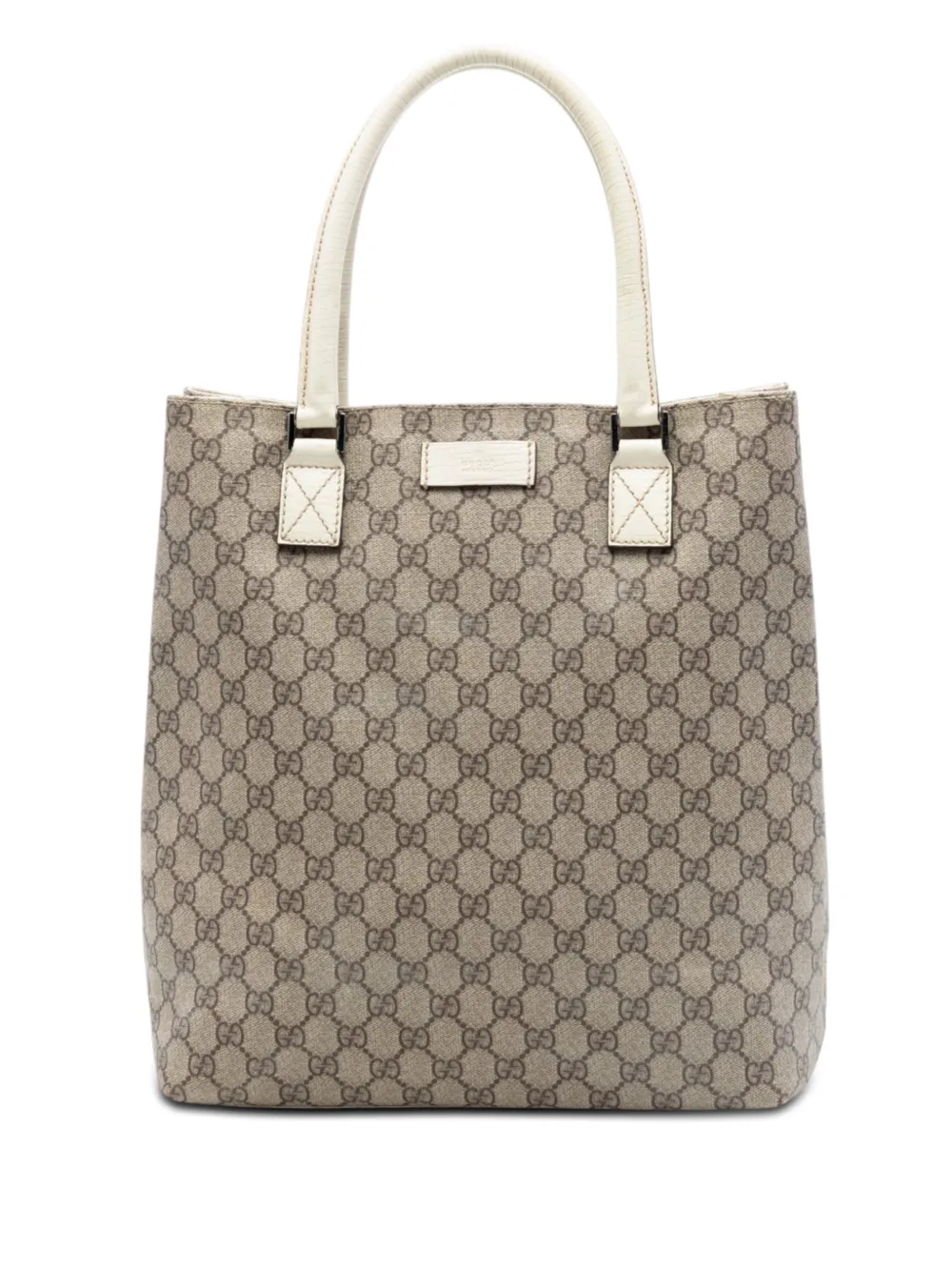 Gucci Pre-Owned 2016-2026 GG Supreme tote bag - Bianco