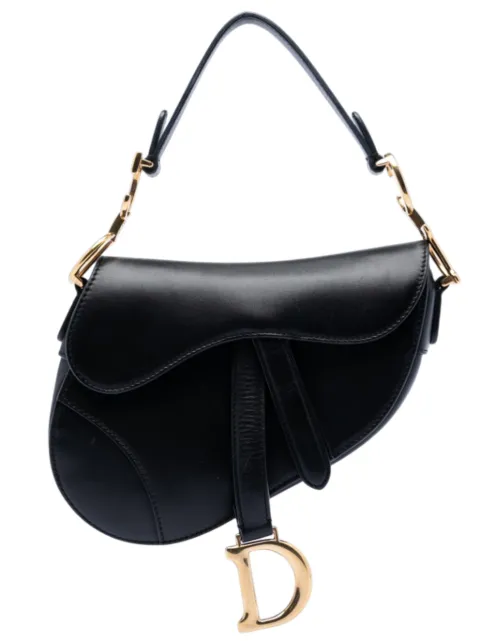 Christian Dior Pre-Owned 2018 Mini Smooth Calfskin Saddle Bag satchel
