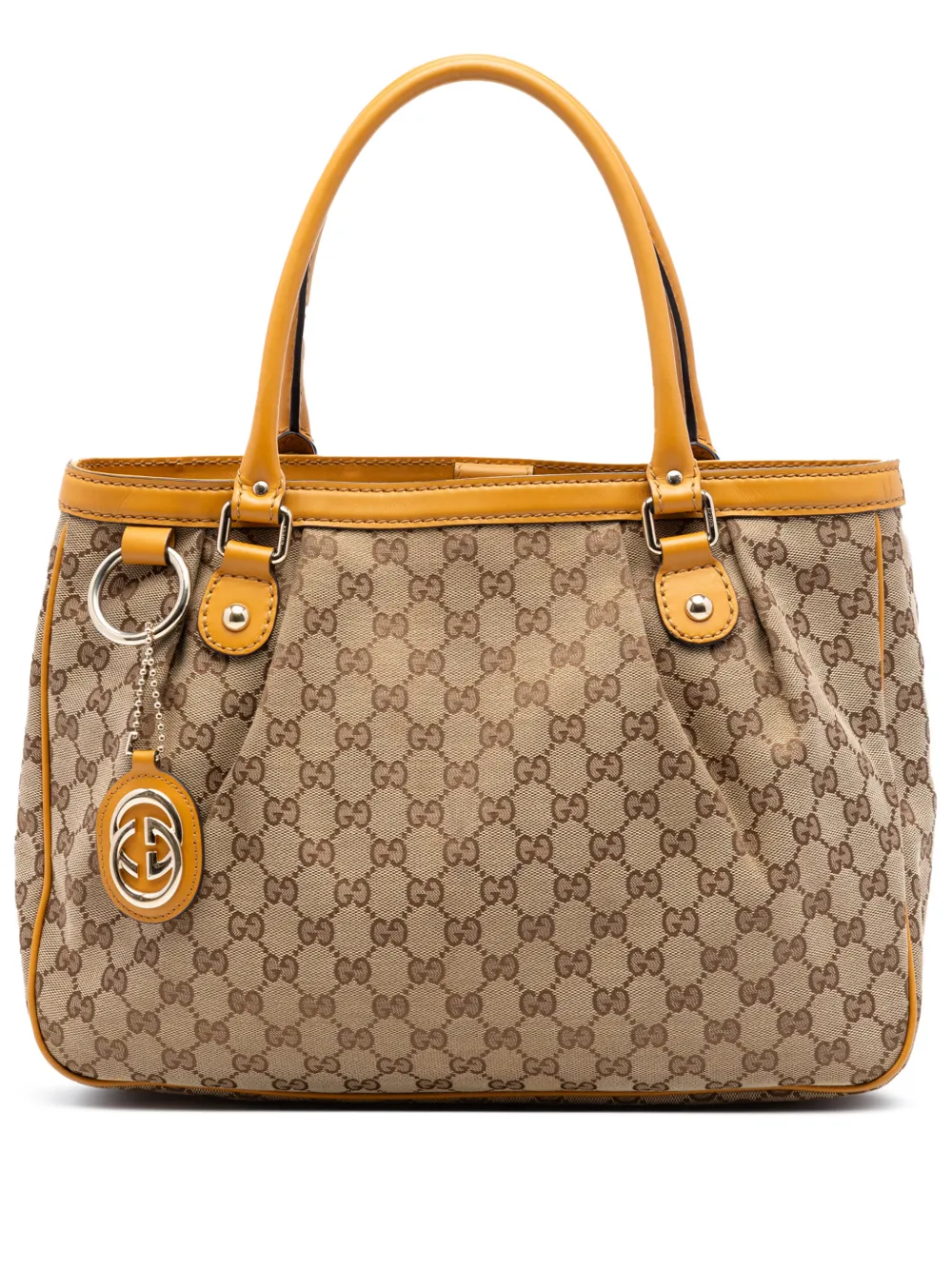 Gucci Pre-Owned 2016-2026 GG Canvas Sukey tote bag - Nude