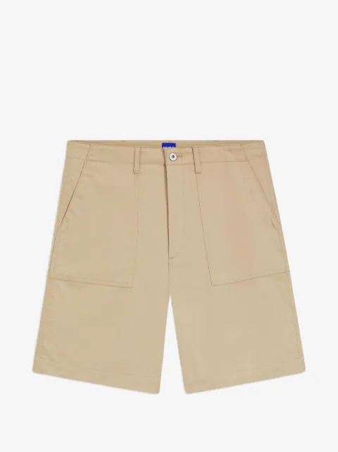 HUGO logo-patch shorts