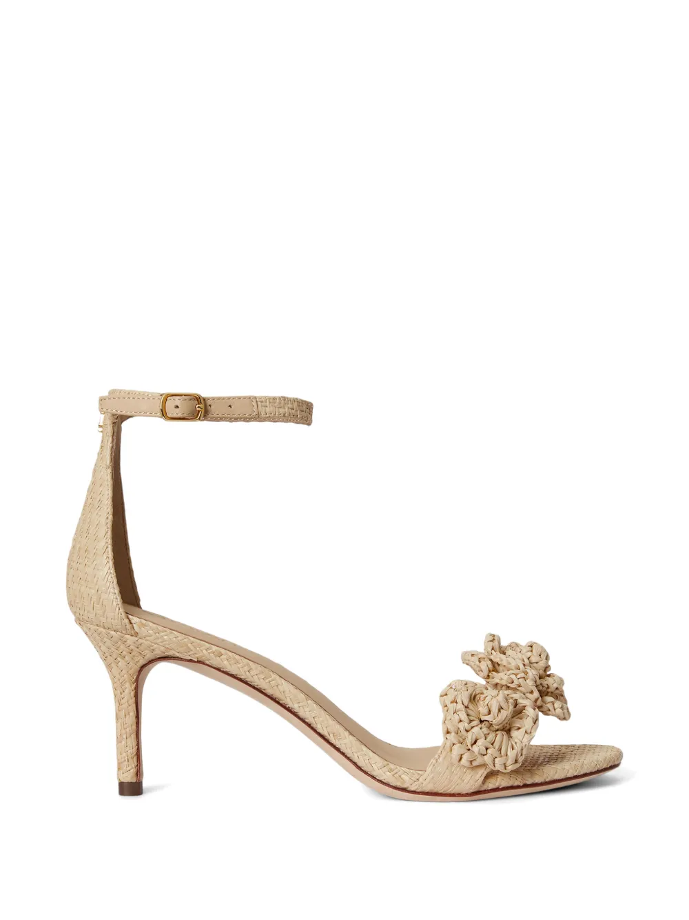 Lauren Ralph Lauren Allie raffia sandals Beige