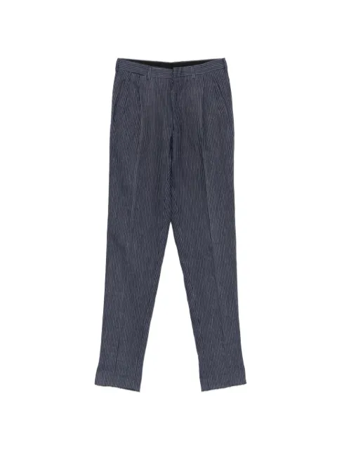 Romeo Gigli Pre-Owned 1990s pinstripe-pattern pleated trousers
