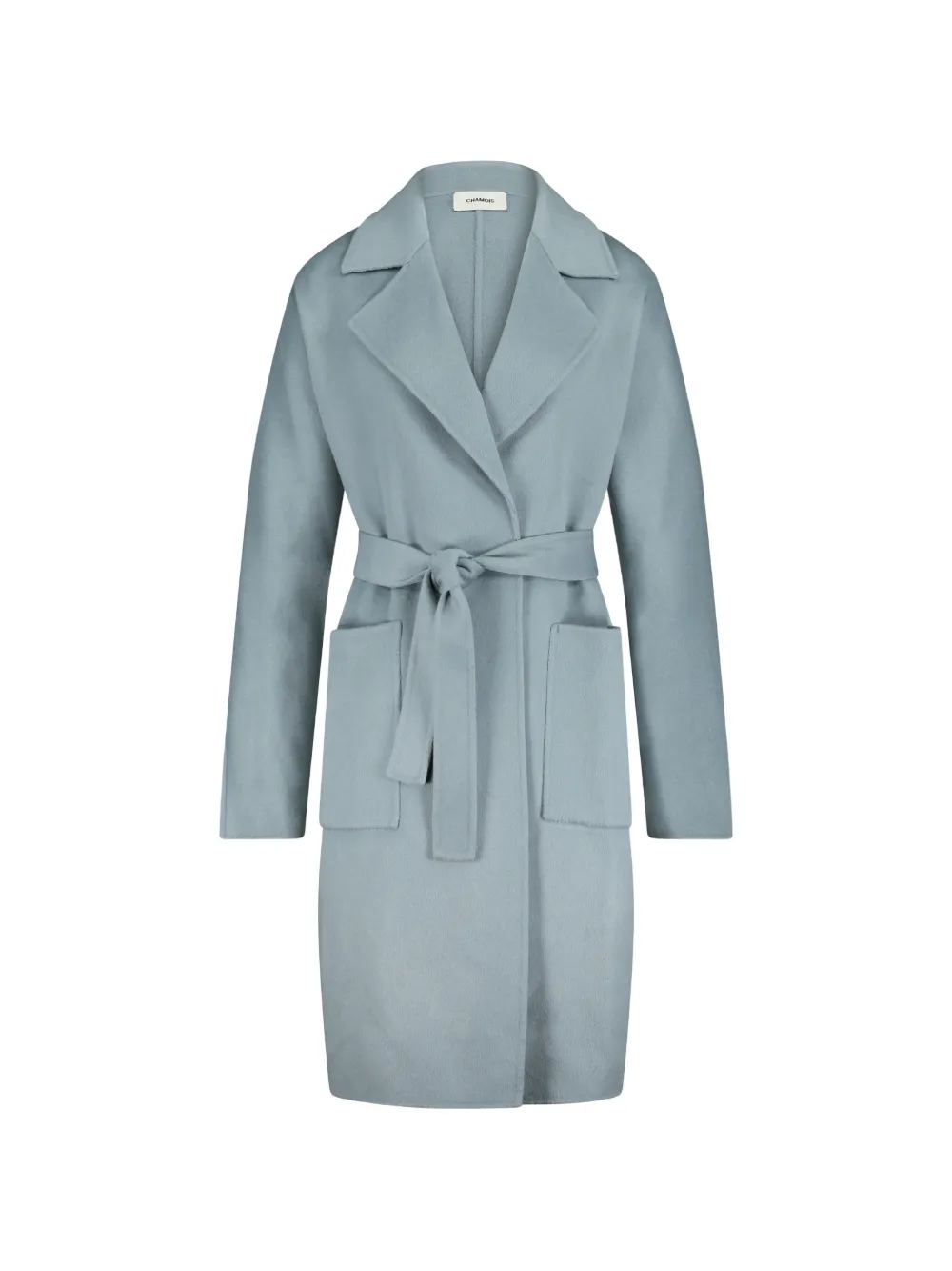 CHAMOIS Fou Monaco belted coat - Blue