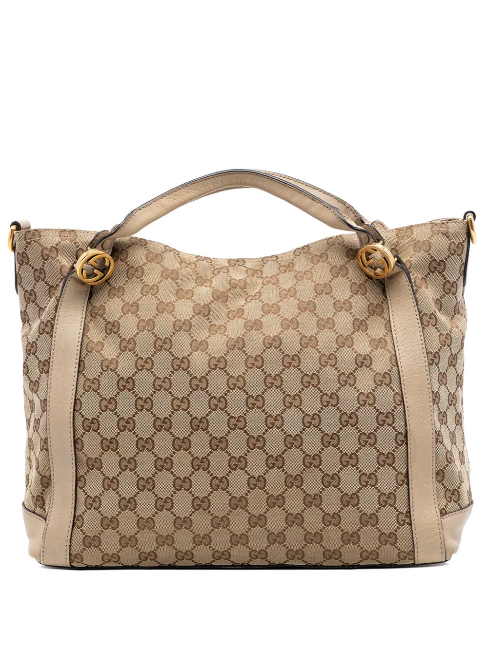 Gucci Pre-Owned 2016-2026 GG Canvas Miss GG satchel - Toni neutri